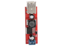 Módulo Regulador De Voltaje Reductor Con Doble Salida Usb De 9v/12v/24v/36v A 5vdc 3a Para Carga De Automóviles