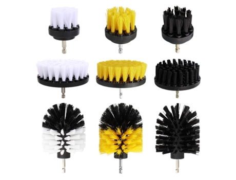 Paquete Mixto de Cepillos para Taladro SCRUBBY