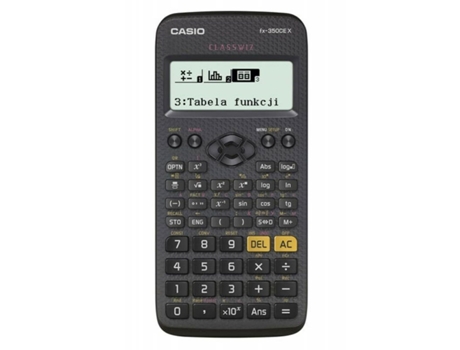 Calculadora Científica CASIO FX-350CEX Negro
