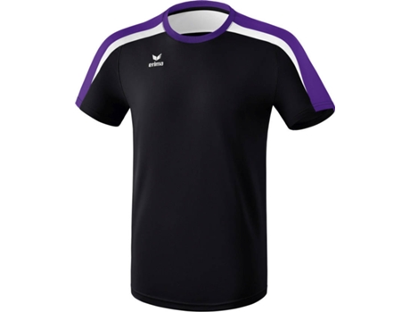 Camiseta para Niño ERIMA Liga 2.0 Negro, Blanco, Morado para Multideportes