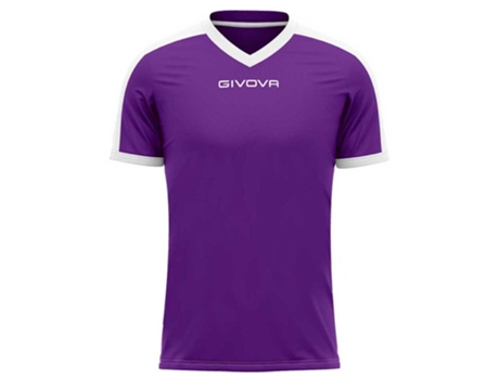 Camiseta de Hombre para Fútbol GIVOVA Mangas Curtas Revolution Naranja (S)