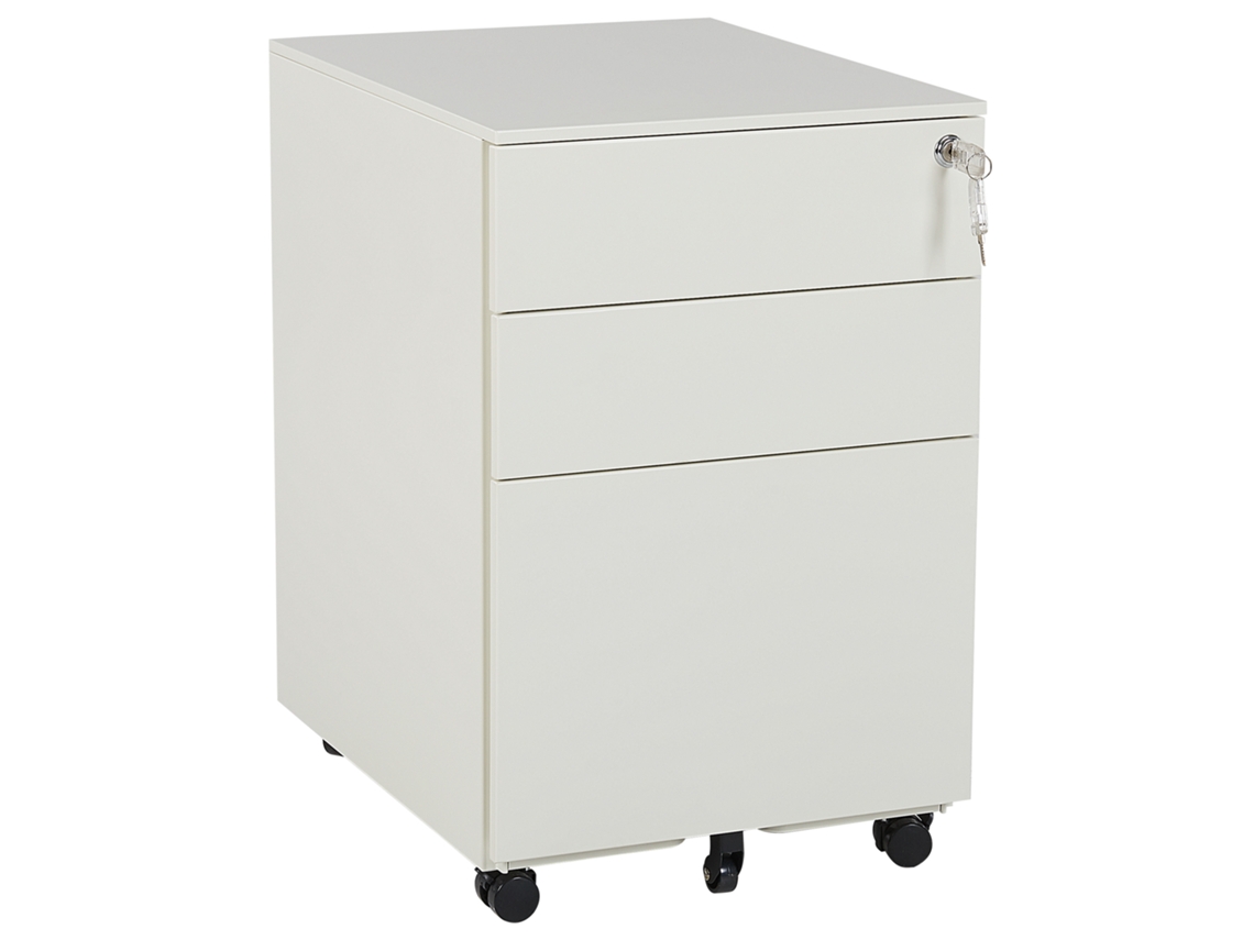 Mueble de oficina BELIANI Cami de Acero Blanco 39x50x60