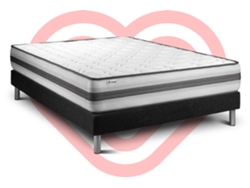 Set Somier Vital Power Recuperador 135 X 190 Cm Negro