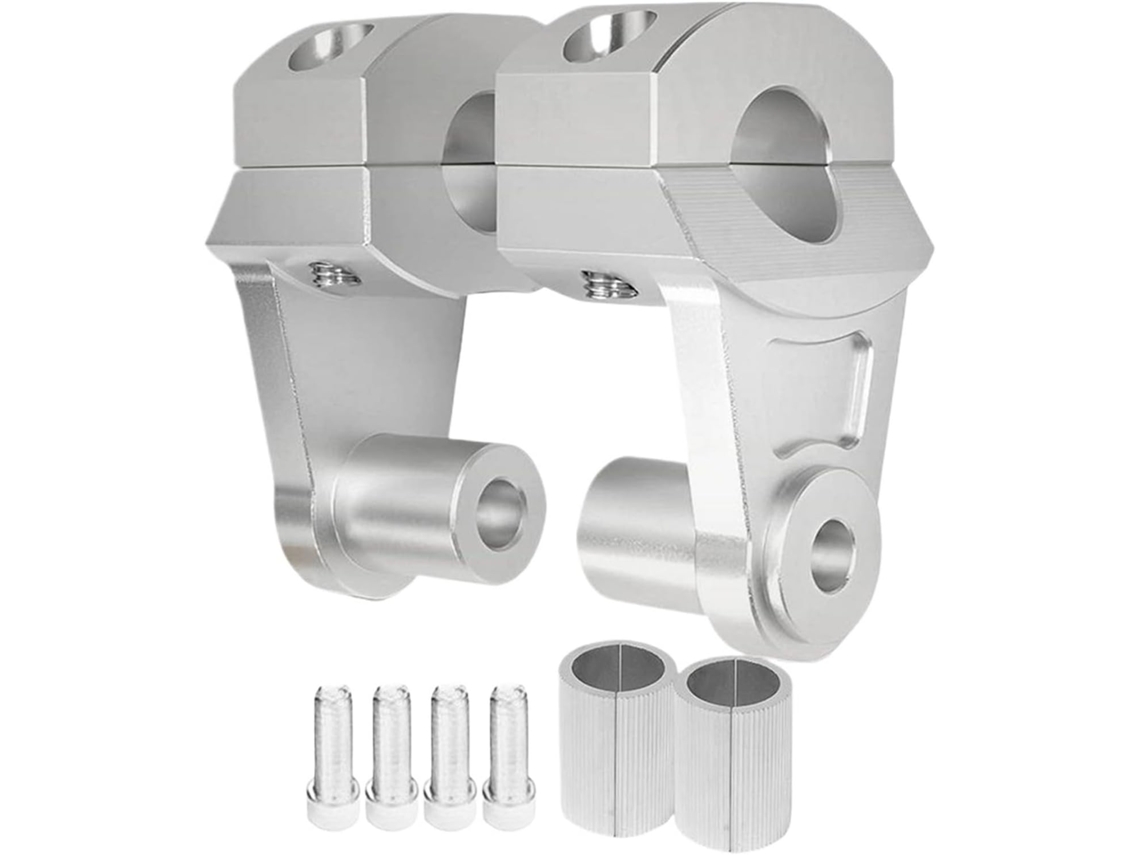 Adaptador Elevador De Manillar Para Vibraciones Motocicleta Bicicleta