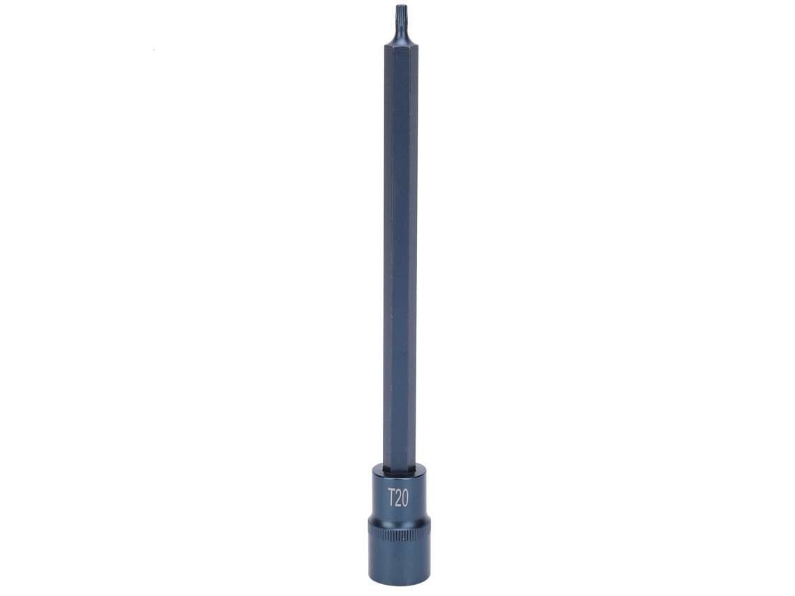 Llave Rapida Electrica De Acero Aleado S2 Socket Bit Estrella 1/2x200xt20 Antirrojo Herramienta Hardware