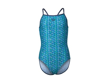 Bañador de Niña para Natación ARENA Pieza Starfish Lightdrop Azul (8/9 Años)