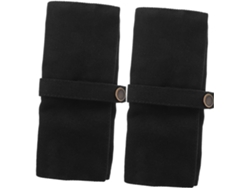 Estuche Almacenamiento Correas Reloj 2 Piezas 5 Relojes Negra Organizador Viaje Lavable Ahorra Espacio Delgado