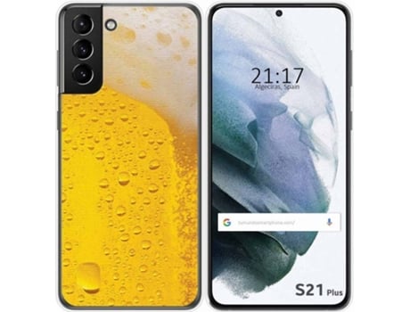 Carcasa Samsung Galaxy S21+ Plus 5G TUMUNDOSMARTPHONE Cerveza Multicolor