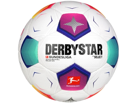 Pelota de Fútbol Bundesliga Brillant APS v23 FIFA Quality Pro Ball 102011C, unisexo (blanco - 5 EU) DERBYSTAR