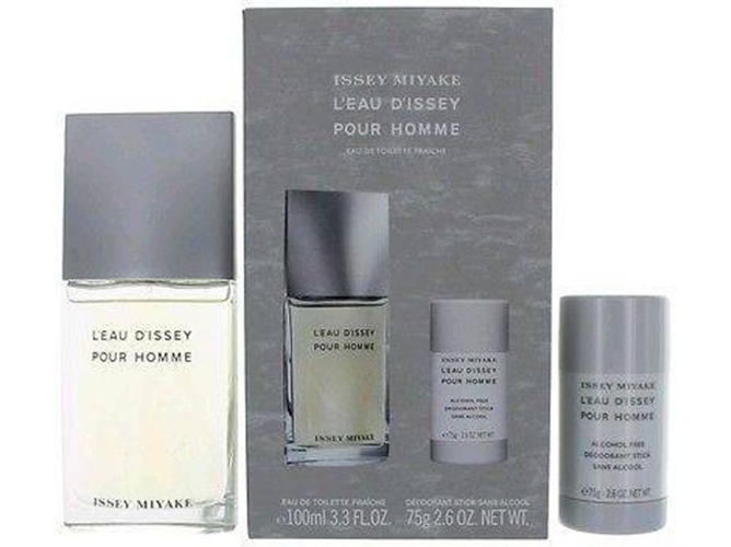 Cofre ISSEY MIYAKE L'Eau d'Issey Pour Homme Fraiche (100 ml + 75 g)