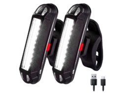 Luz trasera de bicicleta YIZHOOD DES523 (negra)