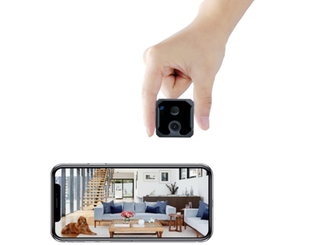 Mini cámara espía inalámbrica oculta 150 días en espera 4K pequeña cámara Pir Wifi para seguridad del hogar Cámara con batería interna con detecció...