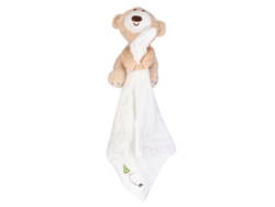 Toalla Relajante Para Bebé, Osito De Peluche Suave, Blanco, Juguete Reconfortante