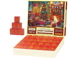 Calendario De Adviento 2023, Rompecabezas Navideño Para Niños, 24 Cajas Portátiles De Rompecabezas Para La Cuenta Regresiva De Navidad
