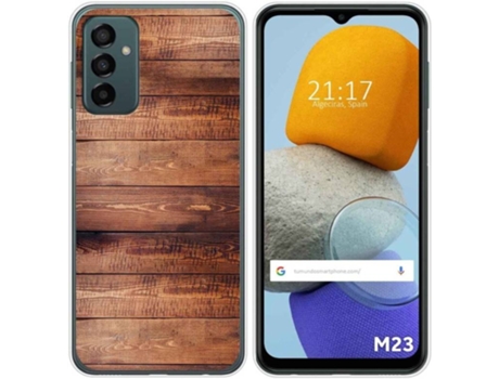 Carcasa para Samsung Galaxy M23 5G TUMUNDOSMARTPHONE Dibujos Madera 02 Multicolor