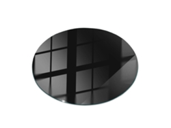 Tapa De Mesa Redondo Espelharte (90 Cm - Color Negro Liso - Negro)