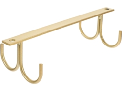 Fabricado En Hierro Este Soporte Colgante Es Resistente Y Práctico Tiene Capacidad Para 4 Tazas Estable