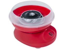 Máquina Para Hacer Algodón De Azúcar De 450-550 W, Acero Inoxidable, 27x26x18 Cm, Color Rojo.