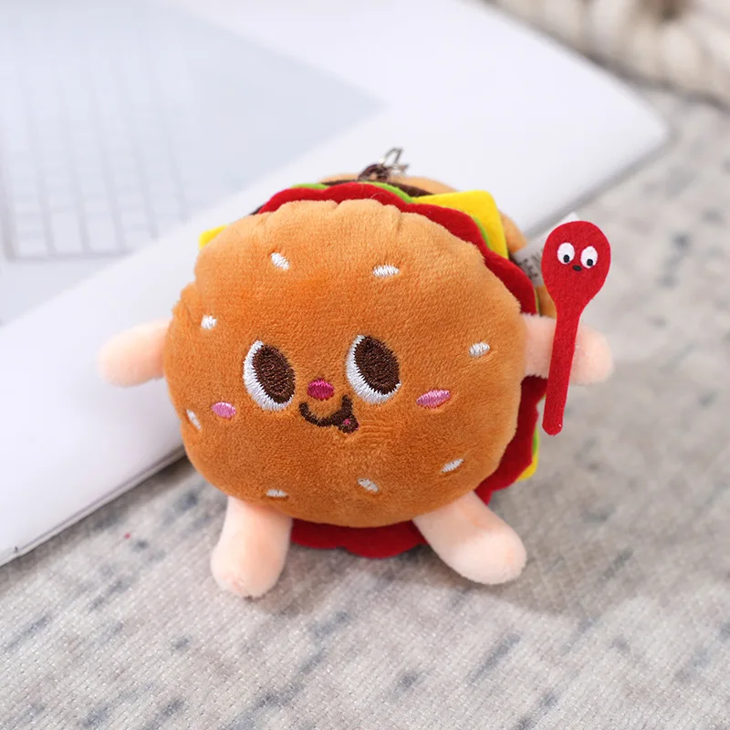 Llavero de peluche estilo occidental, colgante adorable, decoración para mochila MDUG (Estilo 4)