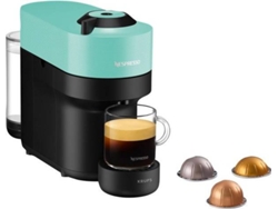 Cafetera de Cápsulas KRUPS Vertuo Pop XN9204 Verde