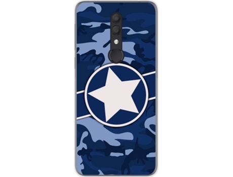 Carcasa Alcatel 1X (2019) TUMUNDOSMARTPHONE Camuflaje 03 Multicolor