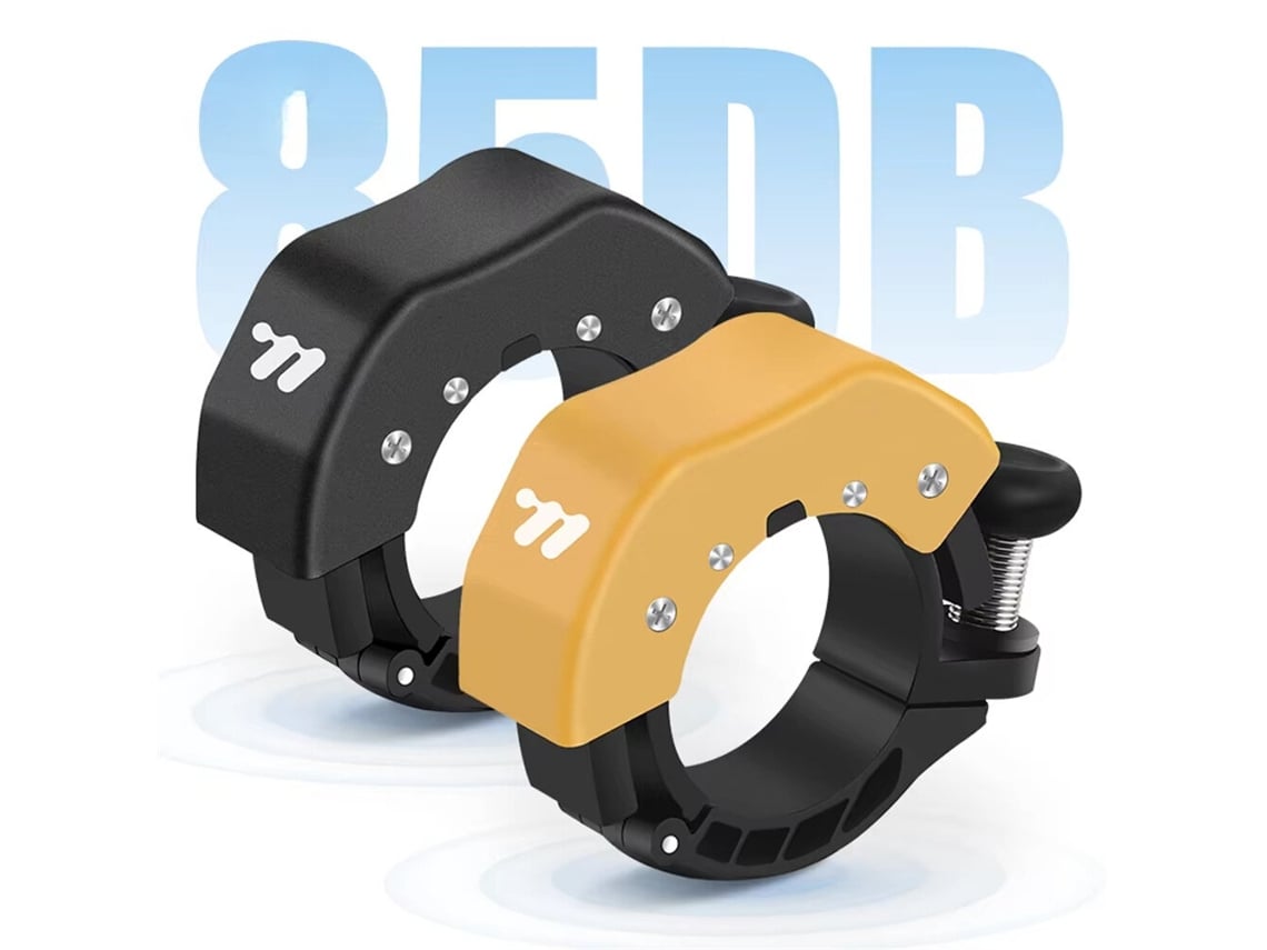 West Biking Mini Campainha 85db Preta Guidão 22.2-31.8mm Toque Nítido Liga Alumínio Invisível Segurança Ciclismo Montanha