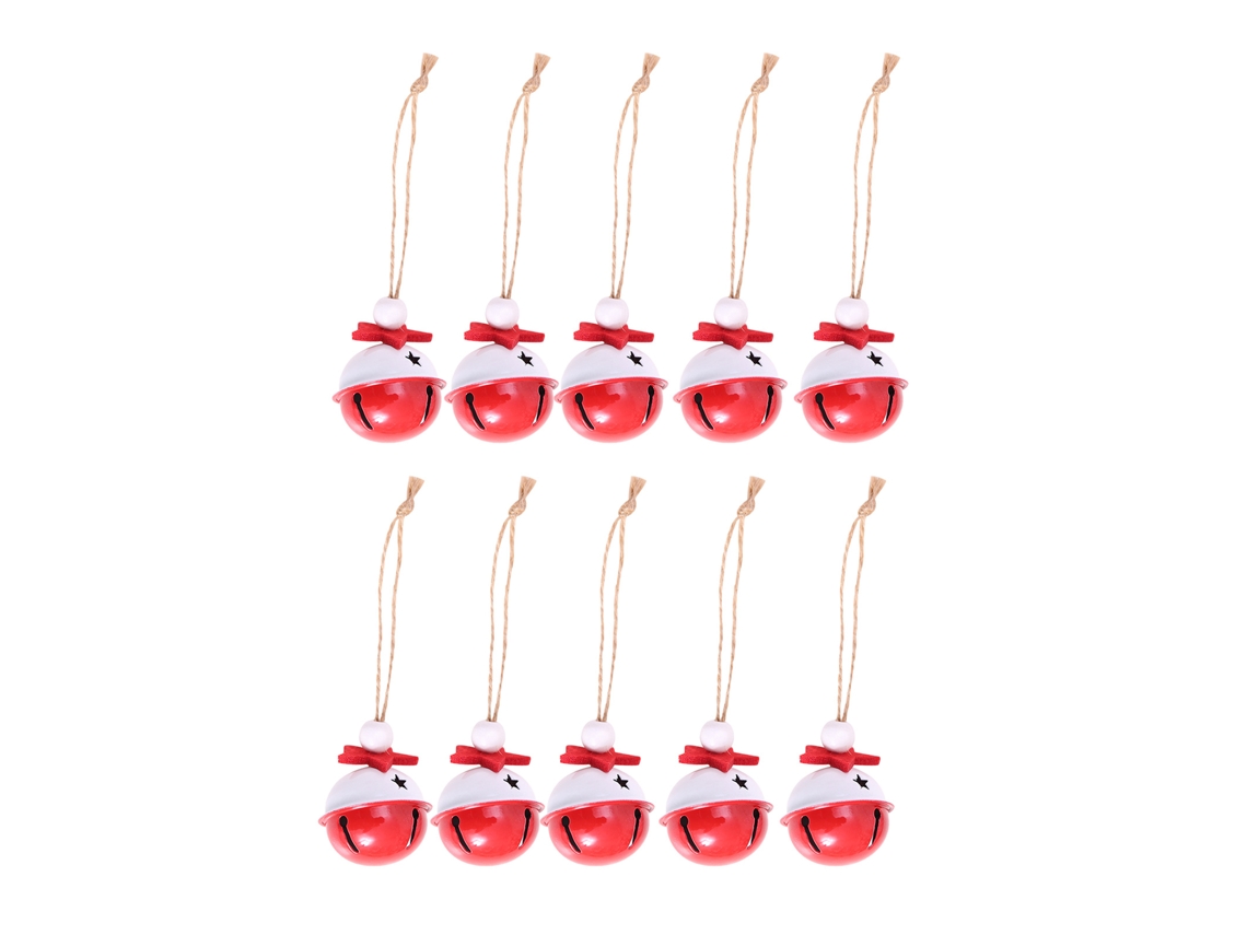 Adornos de campanas de colores para el árbol de Navidad
