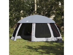 Carpa Para Piscina Con Desmontables Y Paredes Azul 510x510 Cm