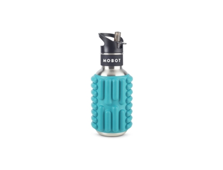 Botella deportiva - Función de rollo de masaje 2 en 1 Práctico y versátil Ligero y portátil Azul claro TRENDYFLAIR