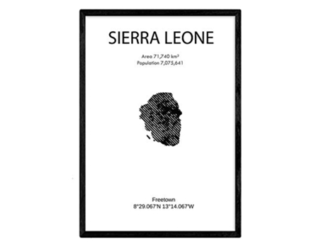 Poster NACNIC de Sierra Leona (A3)