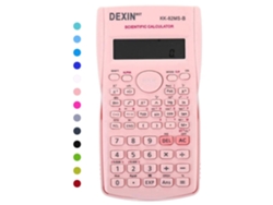 Calculadora científica numérica Csyy 240, de dos líneas y 12 dígitos (rosa)