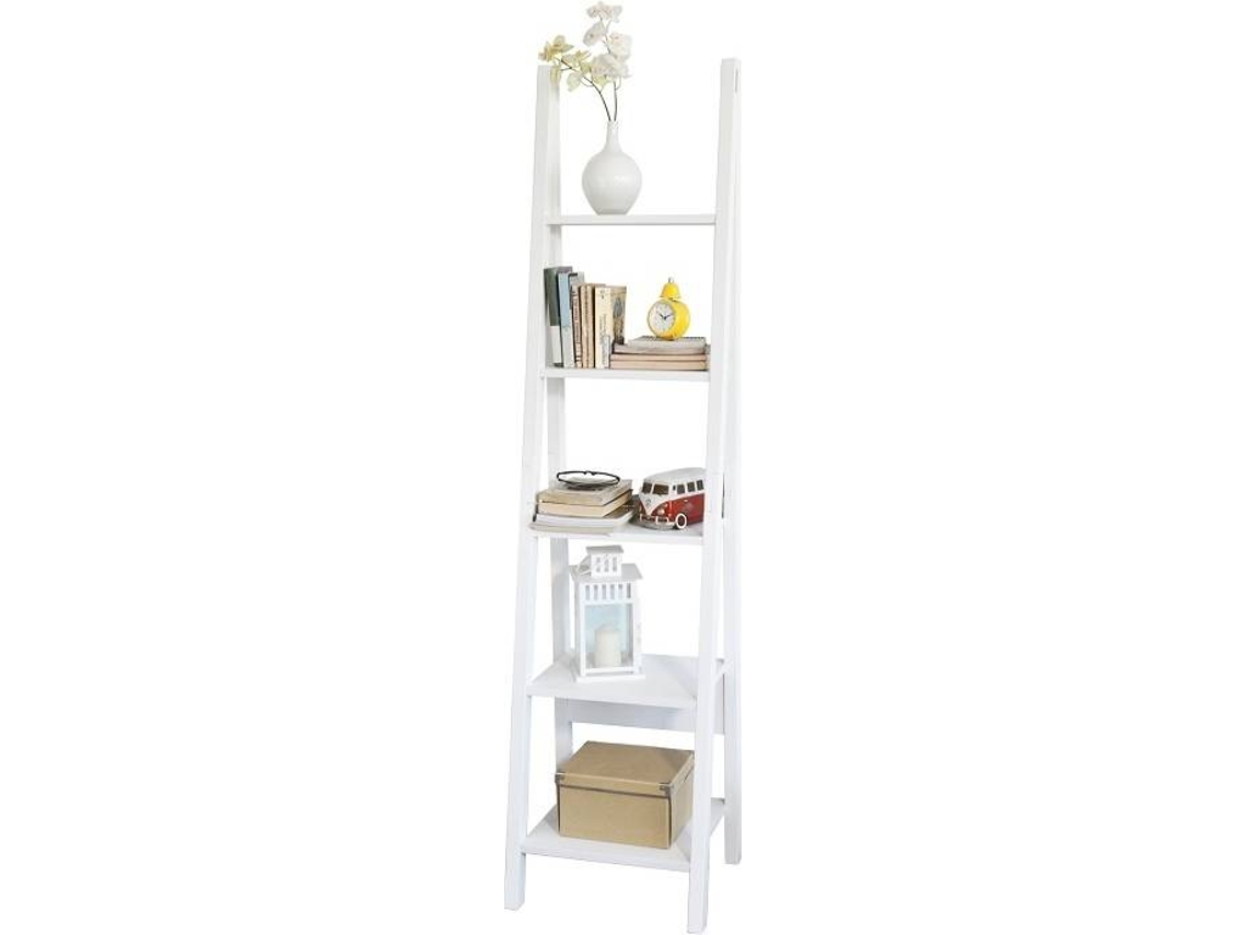 Estantería Escalera SOBUY FRG101-W (Melamina - 44x180x39 cm)