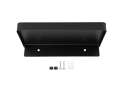 Estante De Pared De Acero Inoxidable Para Teléfono Móvil De Baño, 185x90 Mm, Color Negro.