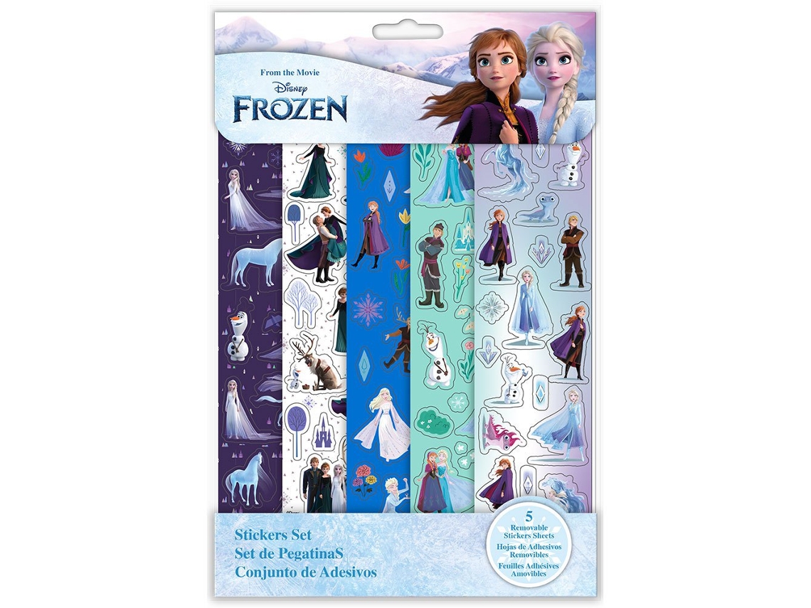 Conjunto de Adesivos Coloridofrozen