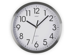 RELOGIO PAREDE VERSA ALUMIN. 20CM