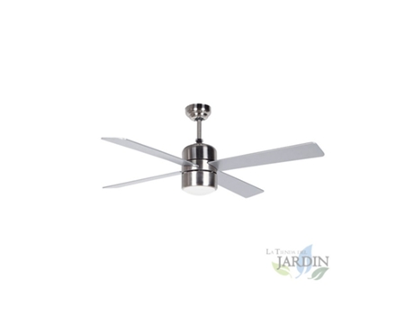 Ventilador de Techo ORBEGOZO 4 Palas 3 Velocidades Silver