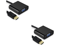 Cable Adaptador De 4 Piezas A Vga Para Proyectores, Televisores Y Monitores.