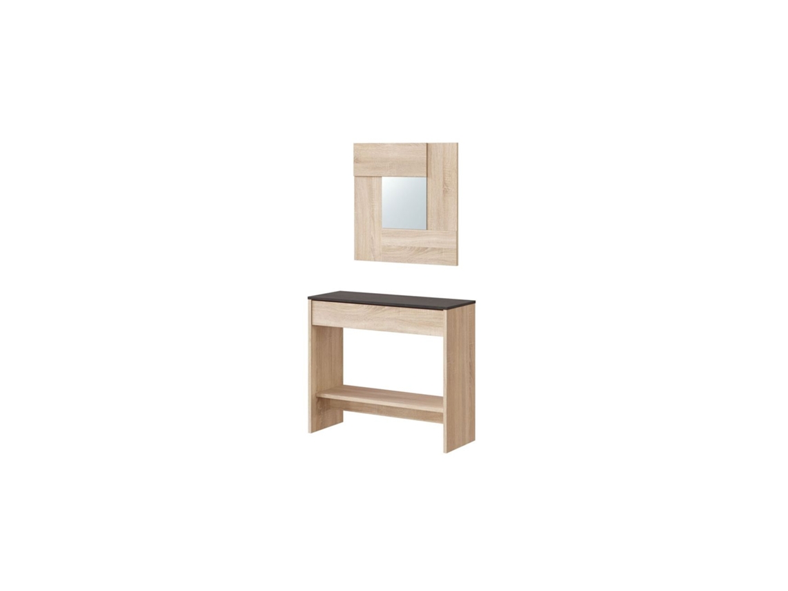 Mueble de recibidor Consola Roble Canadian - Óxido 92 x 79 x 33 cm