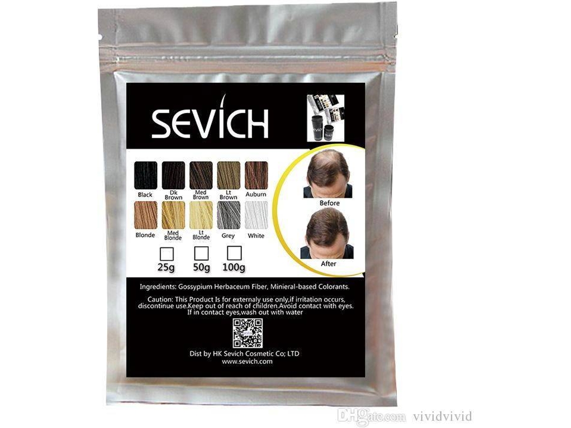 Polvo Colorante para el Pelo SEVICH Negro (100 g)