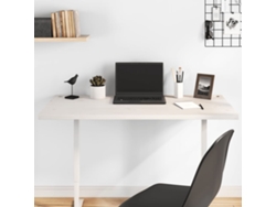 Tablero De Mesa | Tablero De Escritorio | Superficie De Mesa Madera Maciza Pino Blanco 100x60x2,5 Cm