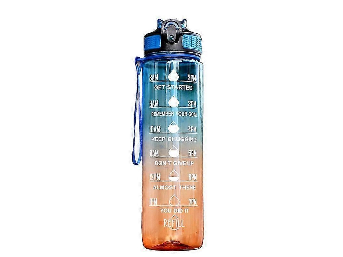 Botellas De Agua Motivacionales Con Marcador De Tiempo, Botella De Agua Deportiva Rosewell