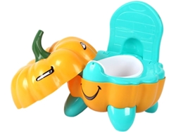 Inodoro Potty Boy Girl Transitions Con Forma De Calabaza De Dibujos Animados, Asiento De Inodoro Extraíble