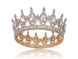 Regalo Para El Día Del Niño: Coronas Y Tiaras De Princesa Para Niñas - Corona De Cristal, Cumpleaños