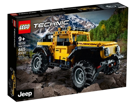 LEGO Technic: Jeep® Wrangler (Edad Mínima: 9 - 665 piezas)
