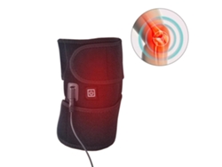 Soporte de Rodilla Eléctrico Calefactable, Almohadillas Ajustables para Rodillas, Pantorrillas y Brazos KOFIHETY