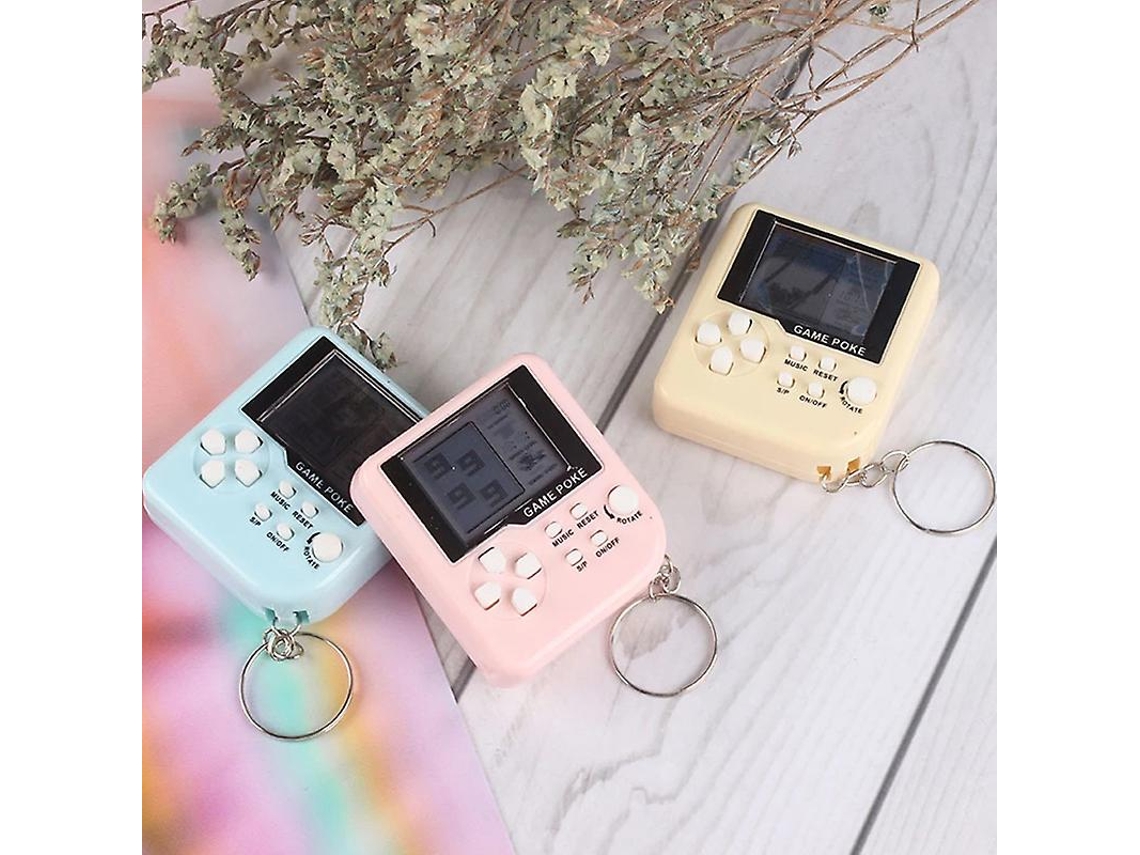 Mini Máquina De Juegos Clásica Consola De Juegos Nostálgica Retro Con Consola De Llavero