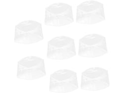 De 8 Sombreros De Lluvia Transparentes Para Mujer, Impermeables Y Ligeros Para Protección Al Aire Libre.
