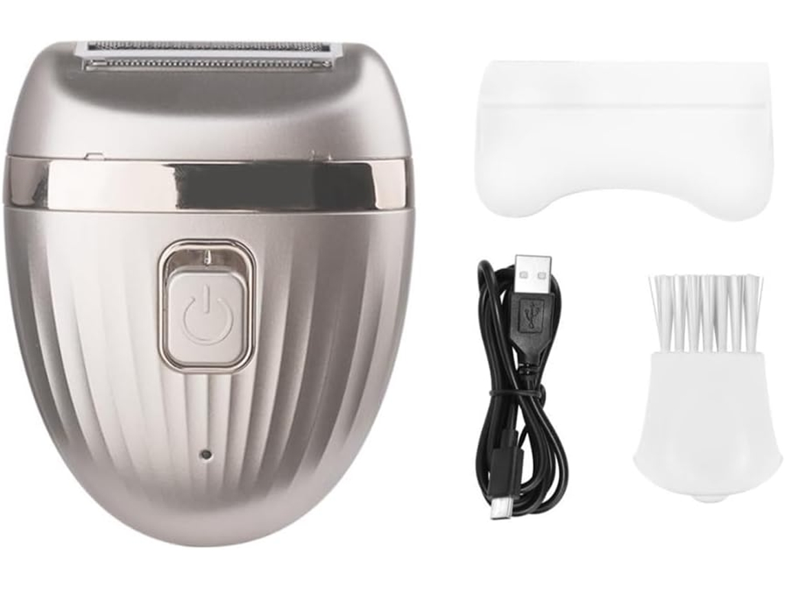 Recortadora Corporal Eléctrica Recargable, Resistente Al Agua, Para Bikini, Vello Púbico, Axilas Y