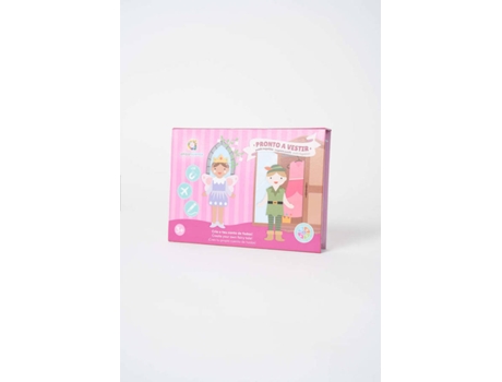 Puzzle 2D AMBARSCIENCE Magnético - Pronto a Vestir (Edad Minima: 3 años)