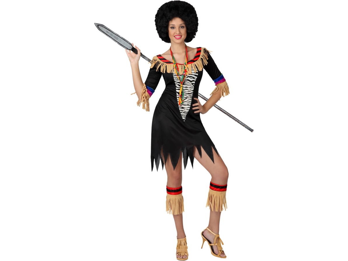 Disfraz de Mujer ATOSA Zulu (Tam: M/L)